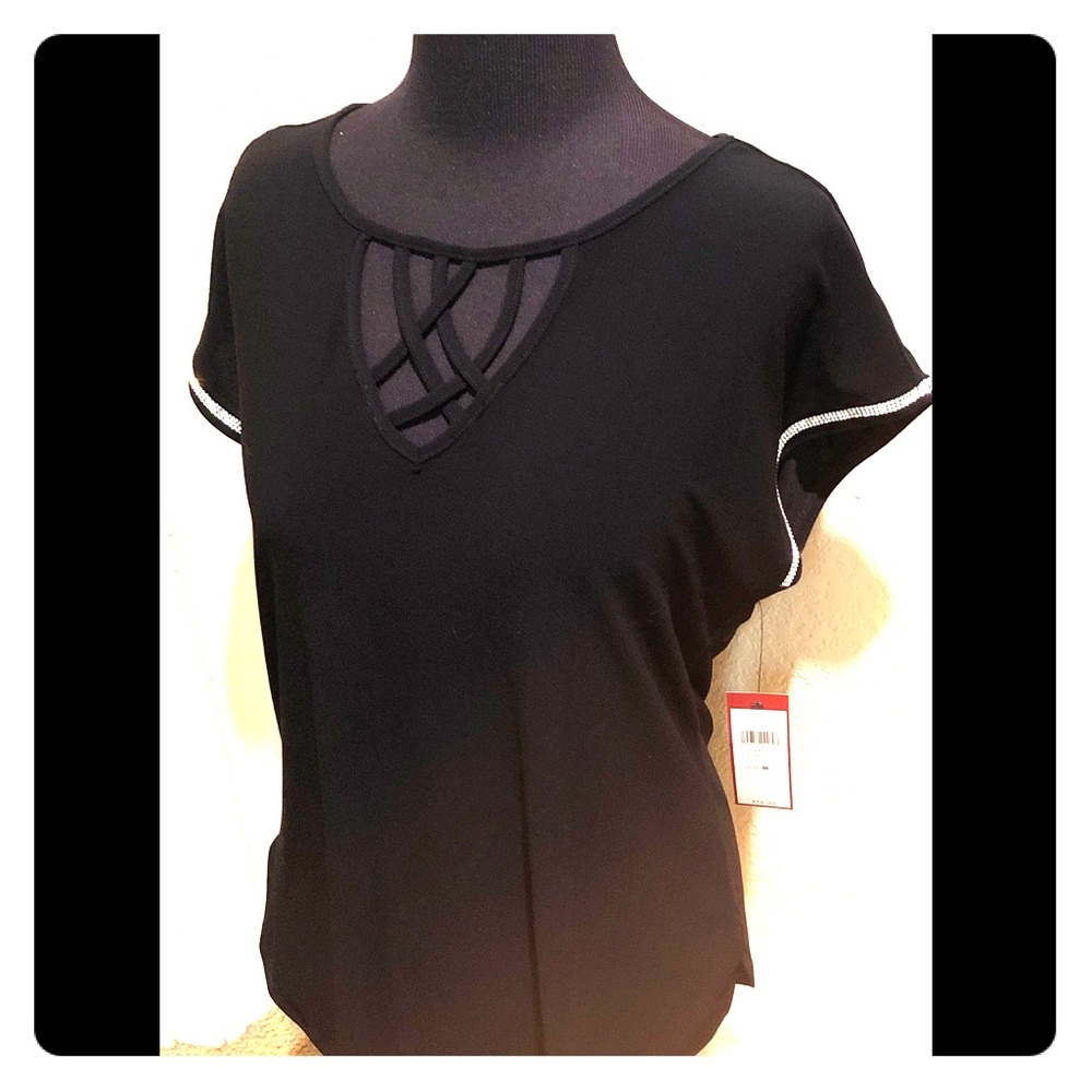 Black Top With Rhinestones